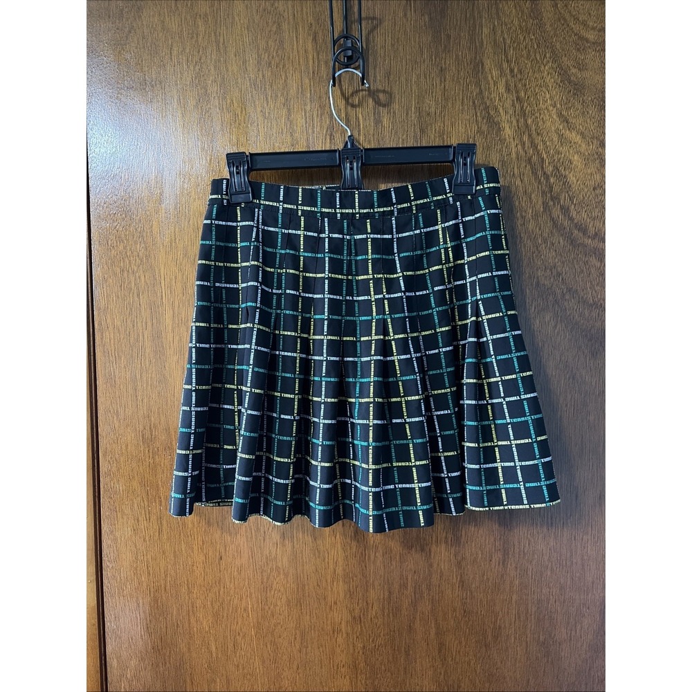 Tail Tennis Skirt Womens Size 12 Tennis Time Pleated Athletic Skirt Multicolor